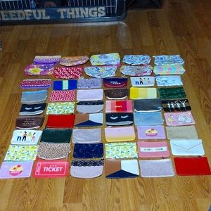 Huge bundle of Ipsy/Clinique makeup bags